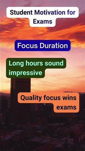 18 Exam Focused Facts Every Student Should Know Before Exams Part - 17 #StudyTips #ExamFear