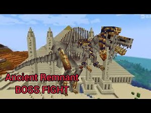 Can i Defeat The Ancient Remnant in Cursed Pyramid - Sands of Dominion Add-on Minecraft