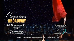 Don't miss Cirque de la Symphonie with the Greensboro Symphony Orchestra at Steven Tanger Center for the Performing Arts on November 11th! Fly high and experience the magic of Cirque Goes Broadway and the GSO! Tickets 👉 https://tinyurl.com/CirqueBroadway #cirquegoesbroadway #cirquedelasymphonie #aerialists #acrobatics #contortionists #dancers #jugglers #balancingact #strongmen #greensborosymphony #broadwaysingers #christianenoll #jasonforbach #downtowngreensboro | Greensboro Symphony Orchestra