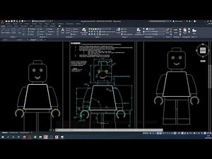 Lección 26 Autocad lámina lego examen autocad