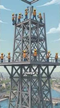 How the Eiffel Tower was built in just 2 years — the engineering that shocked the world #zackdfilm