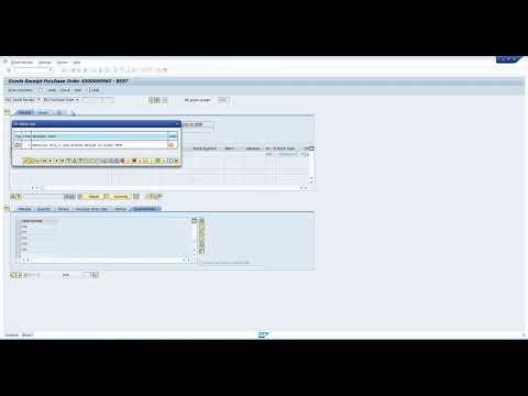 SAP MM - GR returns - Vendor returns