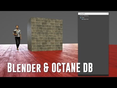 Use Blender octane Live DB
