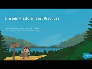 Einstein Platform Services: Best Practices (1)