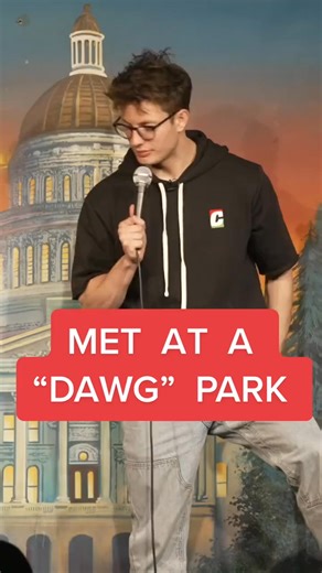 He’s a rescue 😏😂🐶 #comedy #standup #standupcomedy #funny #mattrife #improv #crowdwork #dogpark #dog | Cr Snigle