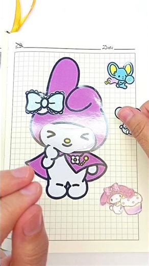 DIY My Melody Sticker #stickers