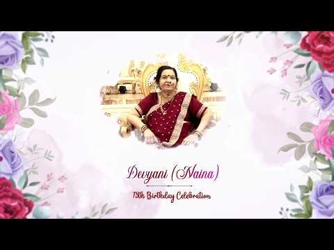A Milestone Celebration: Mummy "Devyani" (Naina Tai) 75th Birthday on Saturday 25th April.