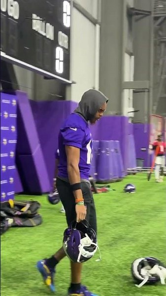 Justin Jefferson headed out for final day of Minicamp