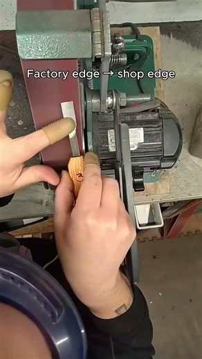 Precision Tool Sharpening on a Belt Grinder | Grizzly T32459Z | Badger State Blades