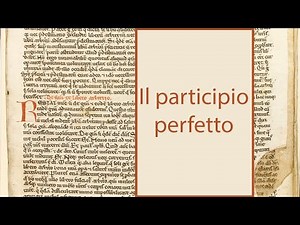 Participio perfetto latino
