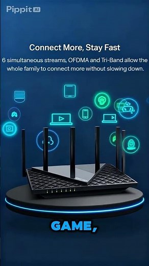 TP-Link AXE5400 Tri-Band WiFi 6E Router (Archer AXE75), 2025Gigabit Internet