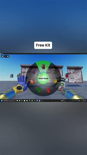GRABPACK V1.7 // OMNI HAND // ROBLOX STUDIO (FREE KIT) #grabpack #roblox