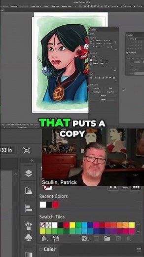 Illustrator Embed: What Happens When You Click? #shorts