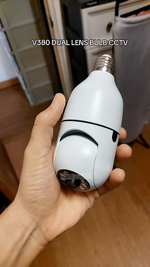 https://s.shopee.ph/AA9afIjdQD V380 1080P Dual Lens Bulb CCTV — smart bulb camera na may 1080p HD clarity, dual lens para wider view, at night vision para klaro kahit gabi. Easy install, i-screw lang sa bulb socket at i-connect sa WiFi. Perfect para sa bahay, office, apartment, at sa mga gusto ng discreet at smart security. #V380BulbCam #SmartHomePH #SecurityCam #CCTVSolution #OnlineFindsPH | Team Corazo