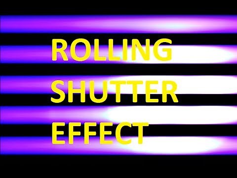 The Rolling Shutter Effect & Aliasing Explained