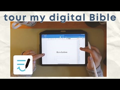 Digital Bible Journaling + study the Bible with your iPad!