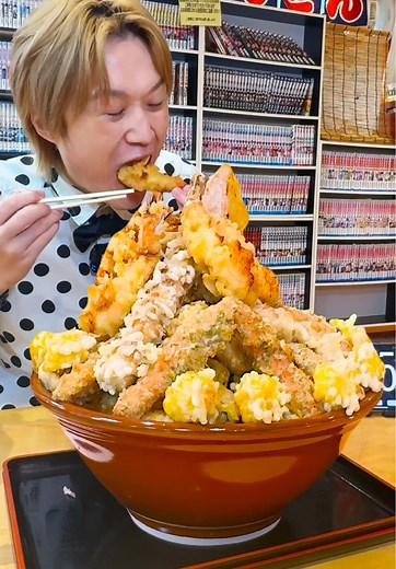 吉田のうどんとがわ山梨県での大食いチャレンジ
