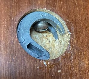 Cabinet fastener German shrank cabinet