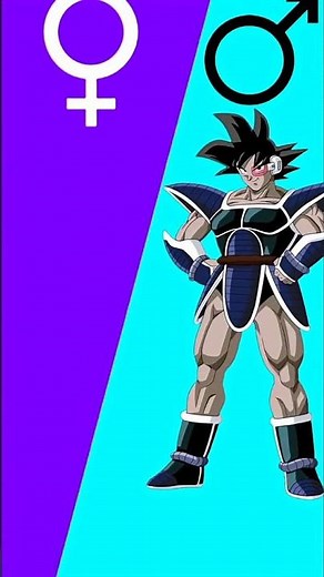 dragon Ball gender Swap character in ♀️#short #anime #goku #dragonball #dbs
