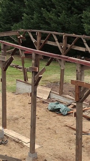Barn Demo and New Shop Going In!