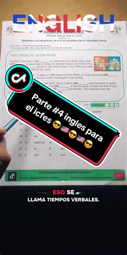 Inglés para el ICFES: Parte 4 – Clases clave para la prueba