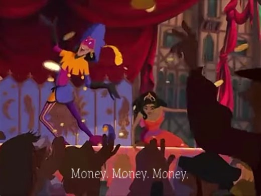 Clopin Takes the Spotlight in The Hunchback of Notre Dame Topsy Turvy Scene