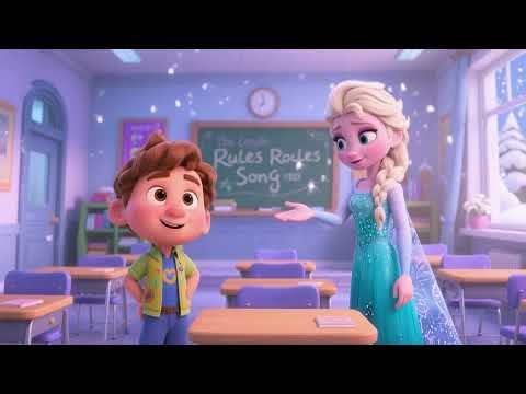 🏫✨ The Classroom Rules Song 2 | Fun Learning Song for Kids