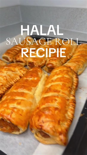 Halal Chicken Sausage Rolls Recipe with Homemade Keema