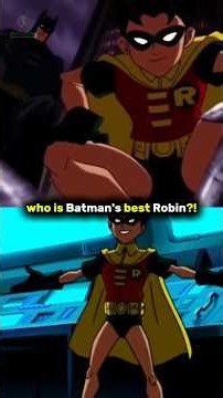 Who is the best Robin in Batman's history? 💛❤️ robin #nightwing #redhood #damianwayne #timdrake