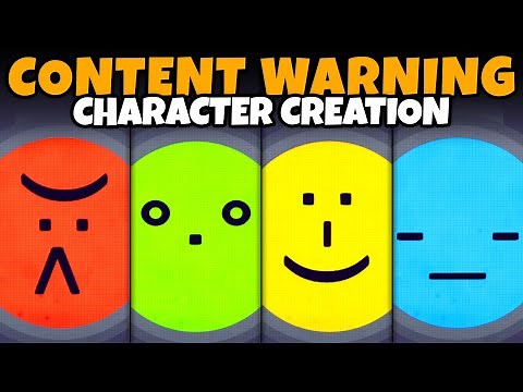 Content Warning Character Creation (Full Face Customization, All Options, Best Faces, Colors, More!)