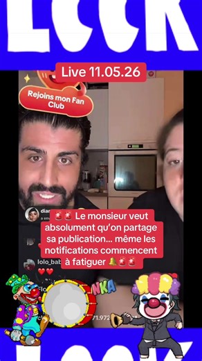 Live 11.05.26 : comment gérer les notifications et partages insistants