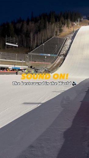 No better sound 🔊😍 #fisskijumping #sound #wintersport #ski | FIS Ski Jumping