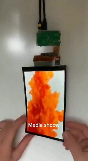 And this is what the bendable screens look like during assembly I don't know how long it will last and how reliable it is yet, but it looks spectacular. . . . #How #tesla #Awsome #elonmask #howitsmade #work #mediashoow#screen #howtomake