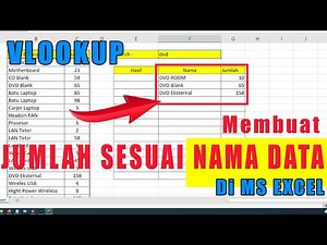 Cara Menggunakan Rumus Vlookup di Excel
