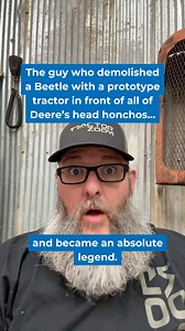 219K views · 3.2K reactions | One of the most legendary Deere stories we've ever heard! #johndeere #volkswagen #soundgard #farmequipment #tractortok #tractor Chuck Pelly's sketch of the Beetle incident appears courtesy of Octane Press. It's also in John Deere Evolution, their award-winning book about the history of the company! GORGEOUS photography in this one, too! Check it out here: https://bit.ly/48H2Zqx | Tractor Zoom | Facebook
