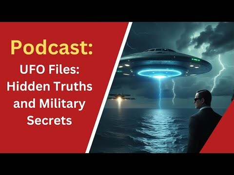Podcast: UFO Files: Hidden Truths and Military Secrets.