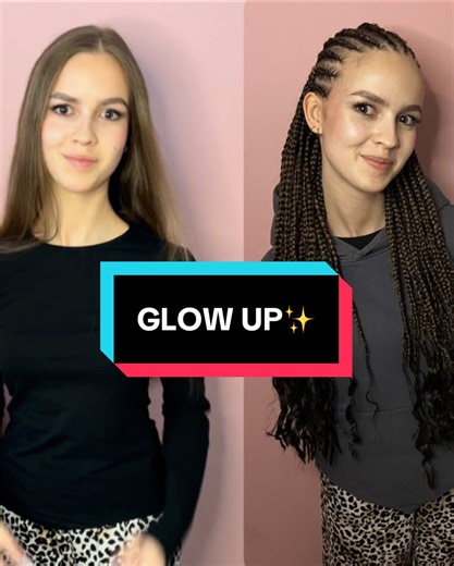Jak Wiktoria wygląda z warkoczykami? Phenomenalny glow up!
