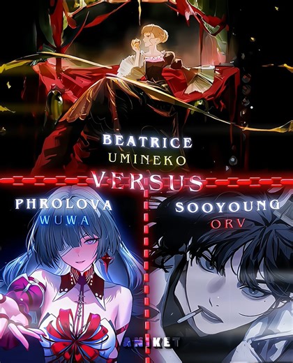 Beatrice vs Han Sooyoung & Phrolova #umineko #hansooyoung #phrolova #beatrice #wutheringwaves #fyp