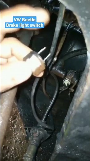 Volkswagen Beetle brake light switch #shorts