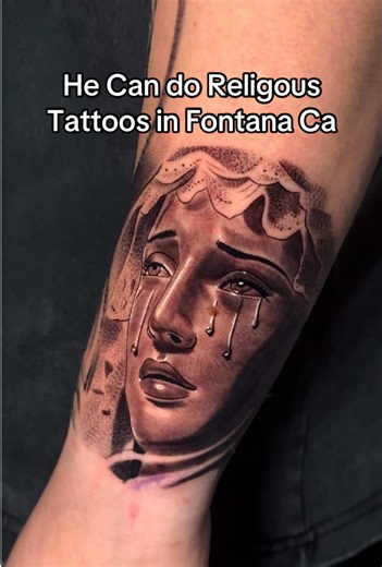 Religious Tattoos by Lone Wolf Ink in Fontana, CA