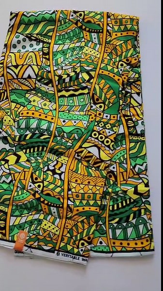 Green, Yellow and Black African Fabric, African Fabric by the Fold, African Print Fabric, Ankara Fabric for Sewing, Wax Print Fabric - Etsy