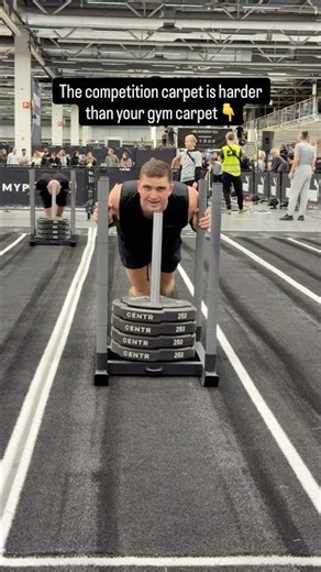 Be prepared for the Hyrox Sleds! 💪🏼 #hyrox