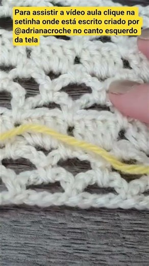 Standard stitch with filet crochet. The video tutorial is now available!