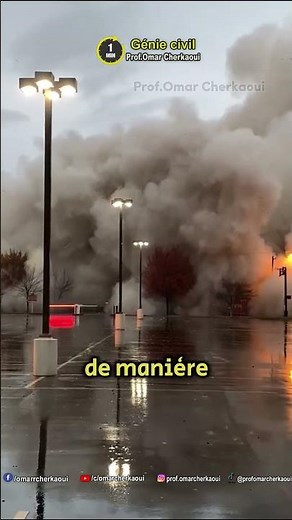 Démolition Contrôlée des bâtiments 😍 #construction #omarcherkaoui