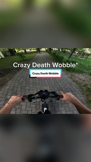 Cooked or not?! #deathwobble#kukirin#fakeaction#fypp | motorcycles death wobble
