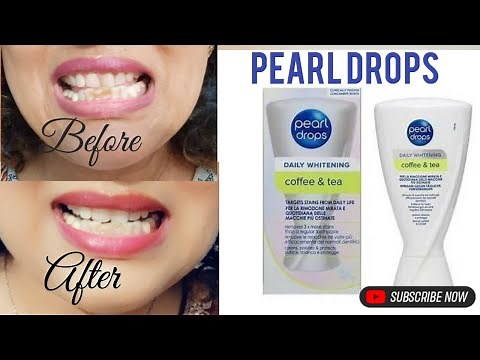 PEARL DROPS Daily Whitening Stains Remover Toothpaste Honest 💯 Review / Before and After Tooth