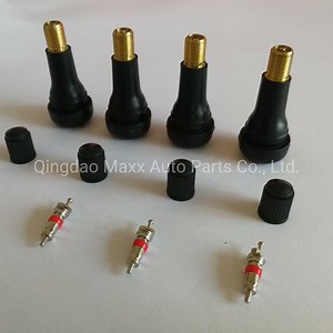 [Hot Item] Maxx Aluminium Tire Valve 100PCS Per Bag Natural Rubber Valve Tr413 Tubeless Tire Valve
