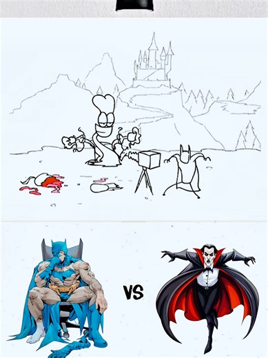 #animation #funny #cartoon #batman #dracula #fyp #dc | cartoon