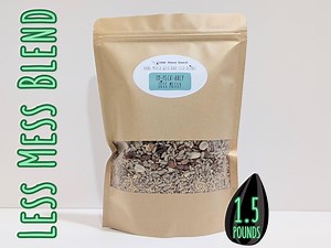 Wild Bird Seed - 1.5 Pound Bag Less Mess Blend, Perfect for Backyard Bird Feeding, Gift for Bird and Nature Lovers, Fresh Food for Songbirds - Etsy