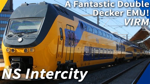 NS VIRM: The Dutch double decker!